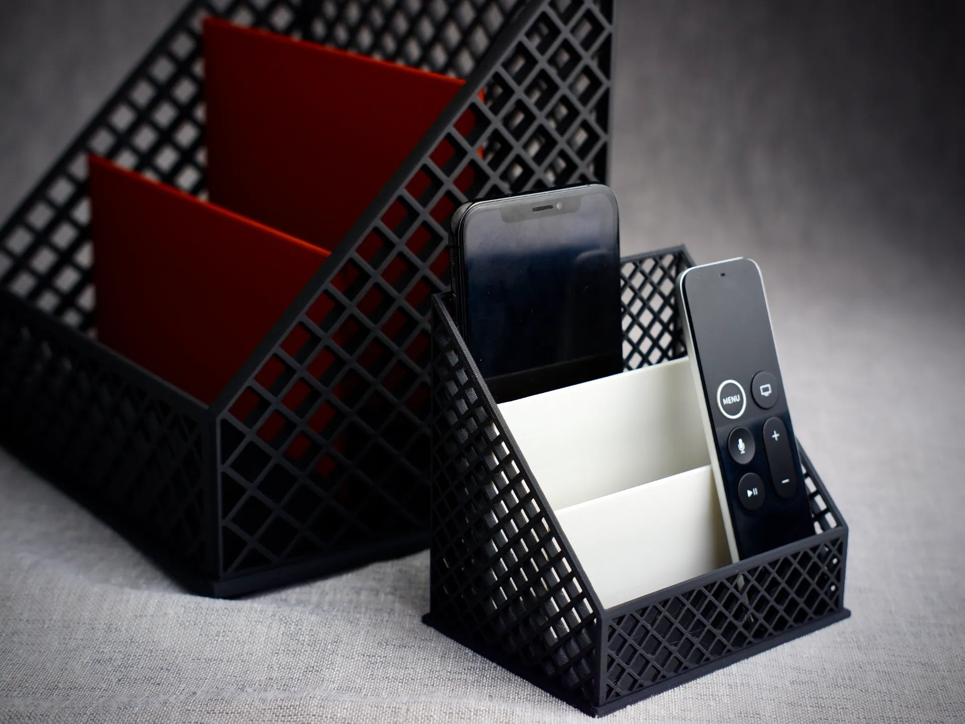 Matching 3D Printed Desktop Organizer Set