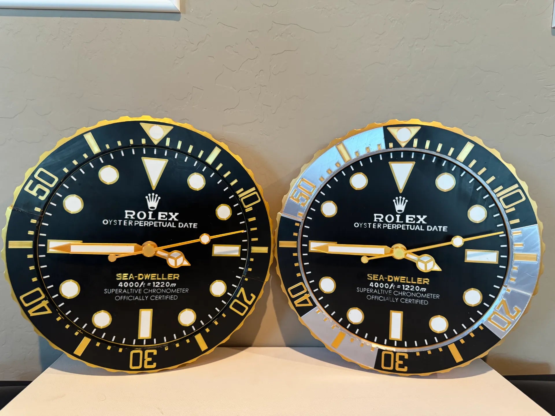 Deep-Sea Diver-Style Wall Clocks