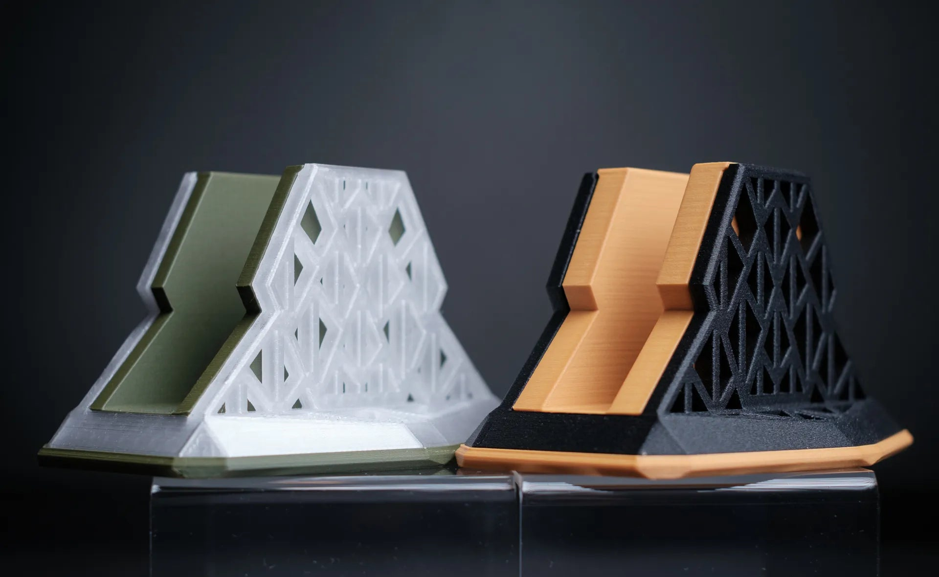 GeoLift Laptop Stand – Sculpted Strength by Az 'n' Co. 3D Solutions
