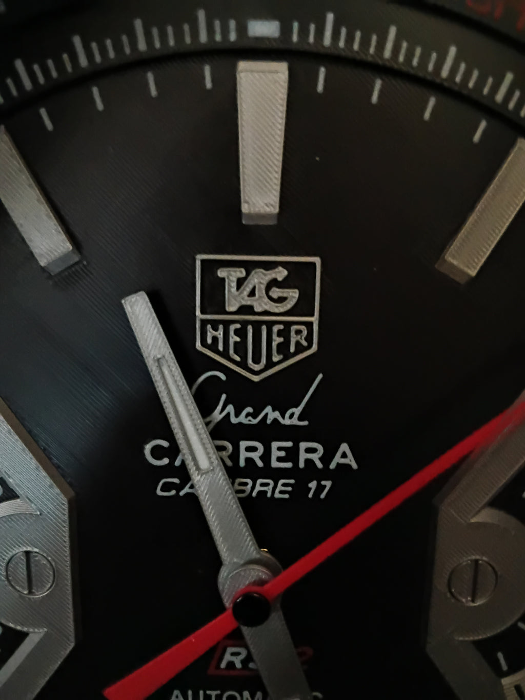 Precision Carrera-Style 3D-Printed Wall Clock
