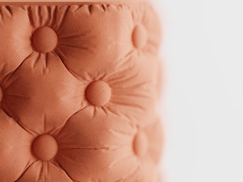 Chesterra XL Planter – 3D Printed Tufted Statement Pot (250mm)