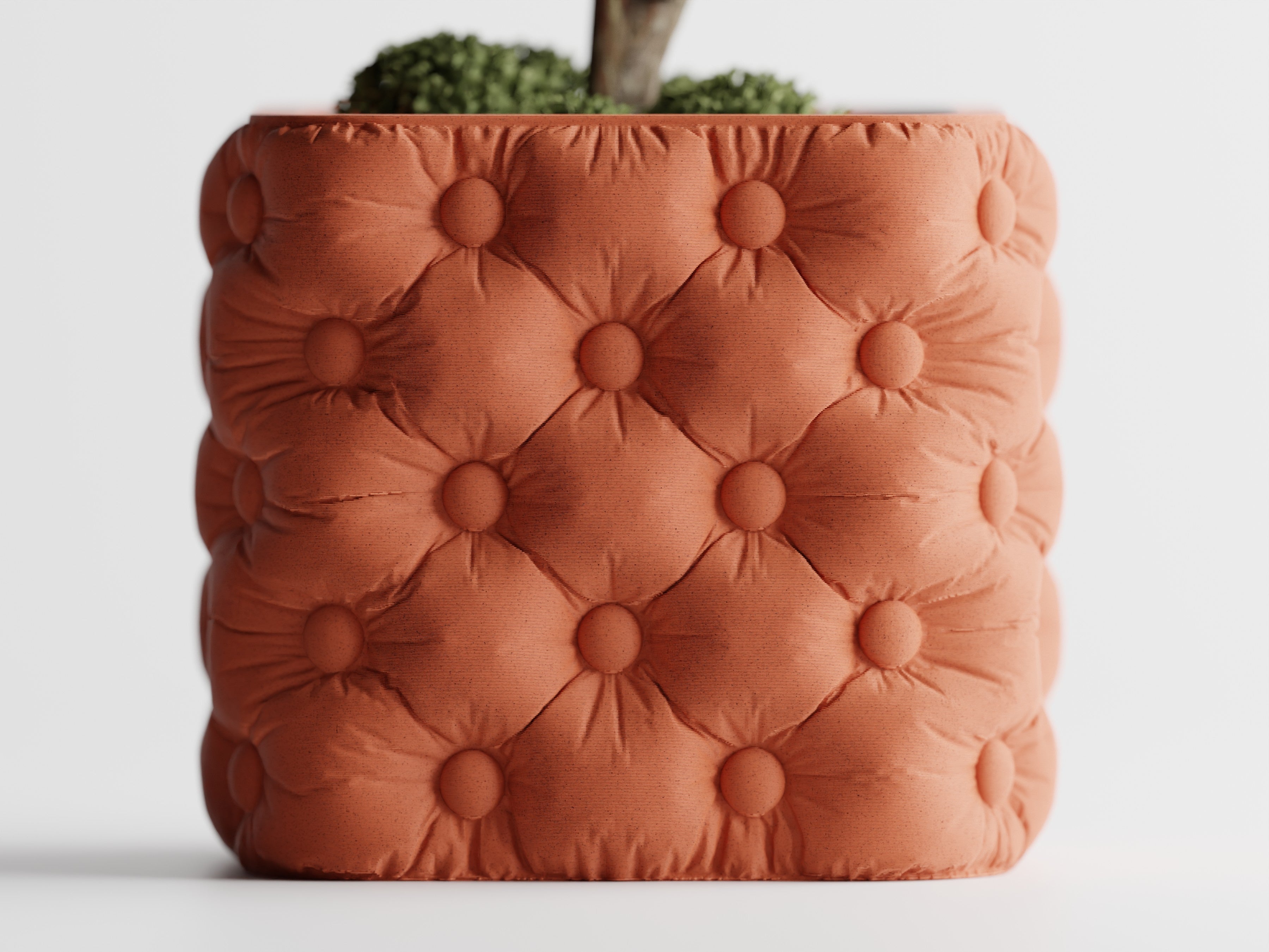 Chesterra XL Planter – 3D Printed Tufted Statement Pot (250mm)