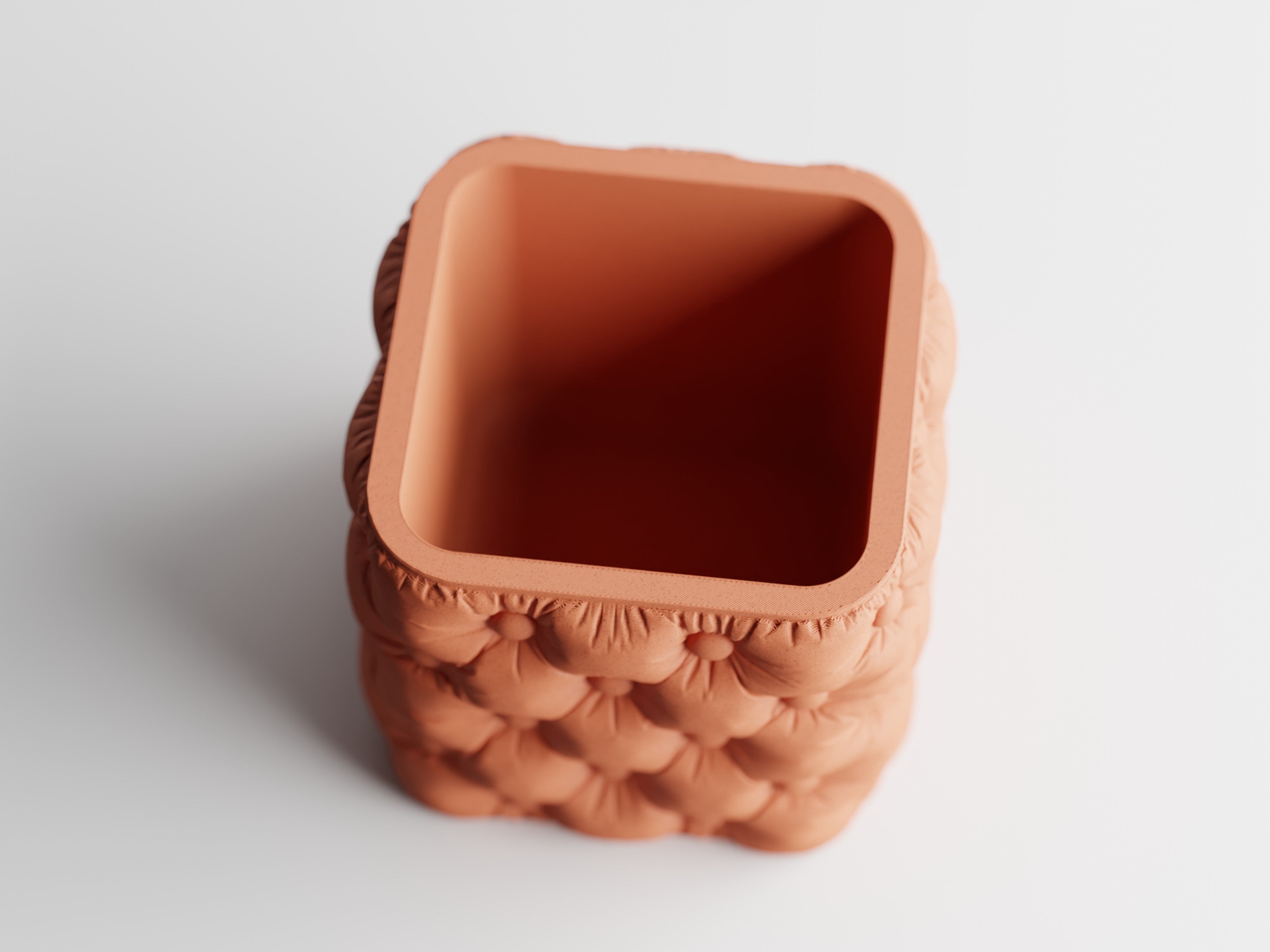 Chesterra XL Planter – 3D Printed Tufted Statement Pot (250mm)