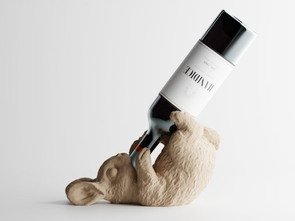 TipsyBun – The Drunken Bunny Wine Bottle Holder