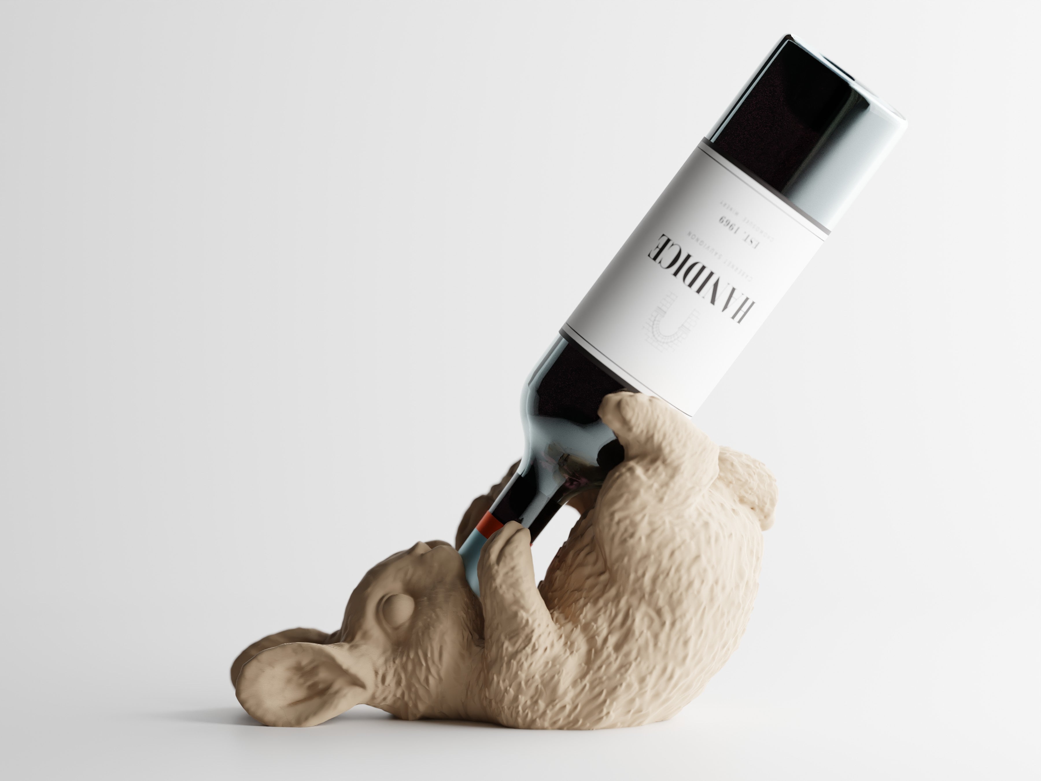 TipsyBun – The Drunken Bunny Wine Bottle Holder