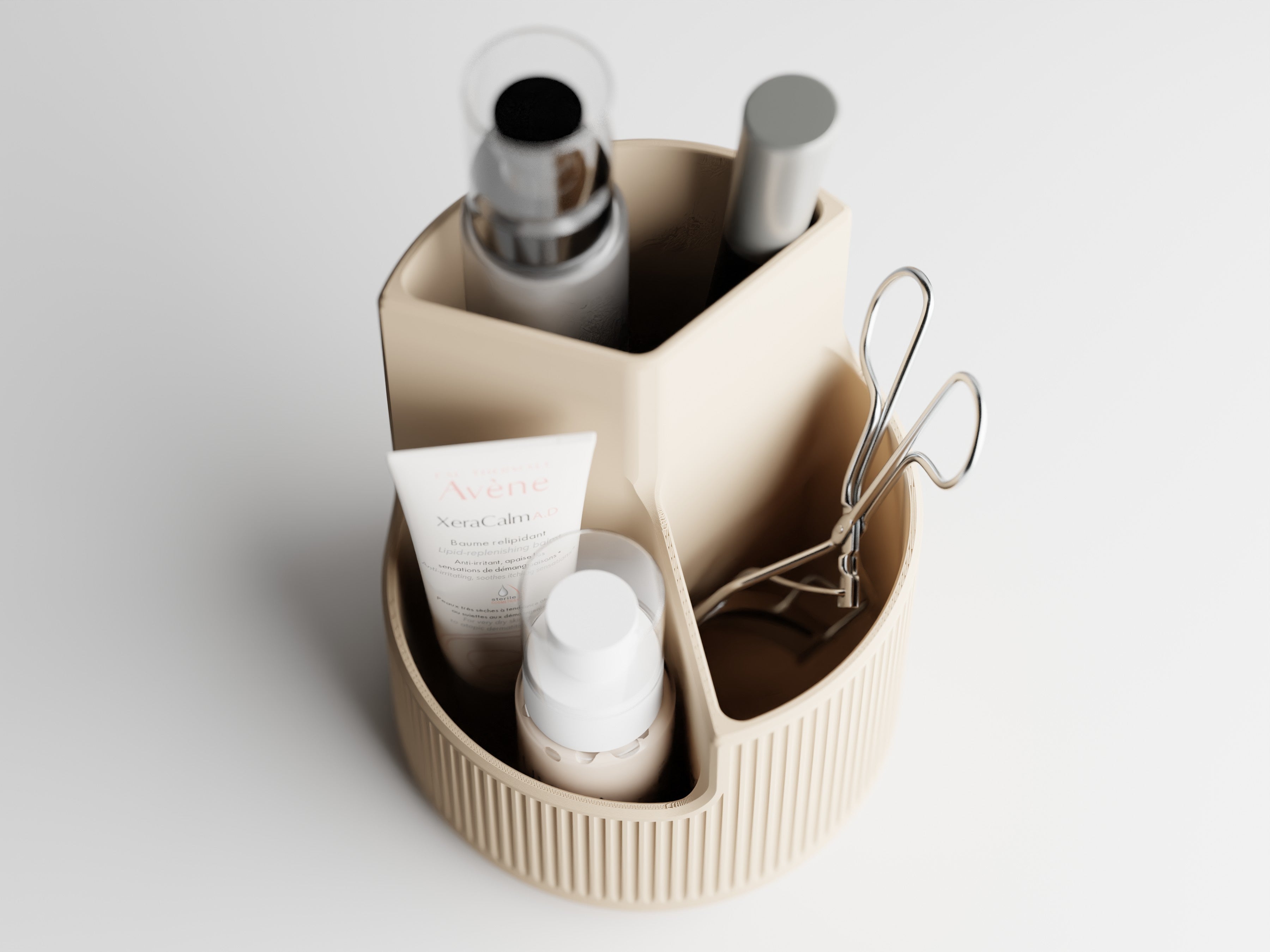 🛁 3D Printed Modular Bathroom Organizer – Sleek, Functional, and Customizable