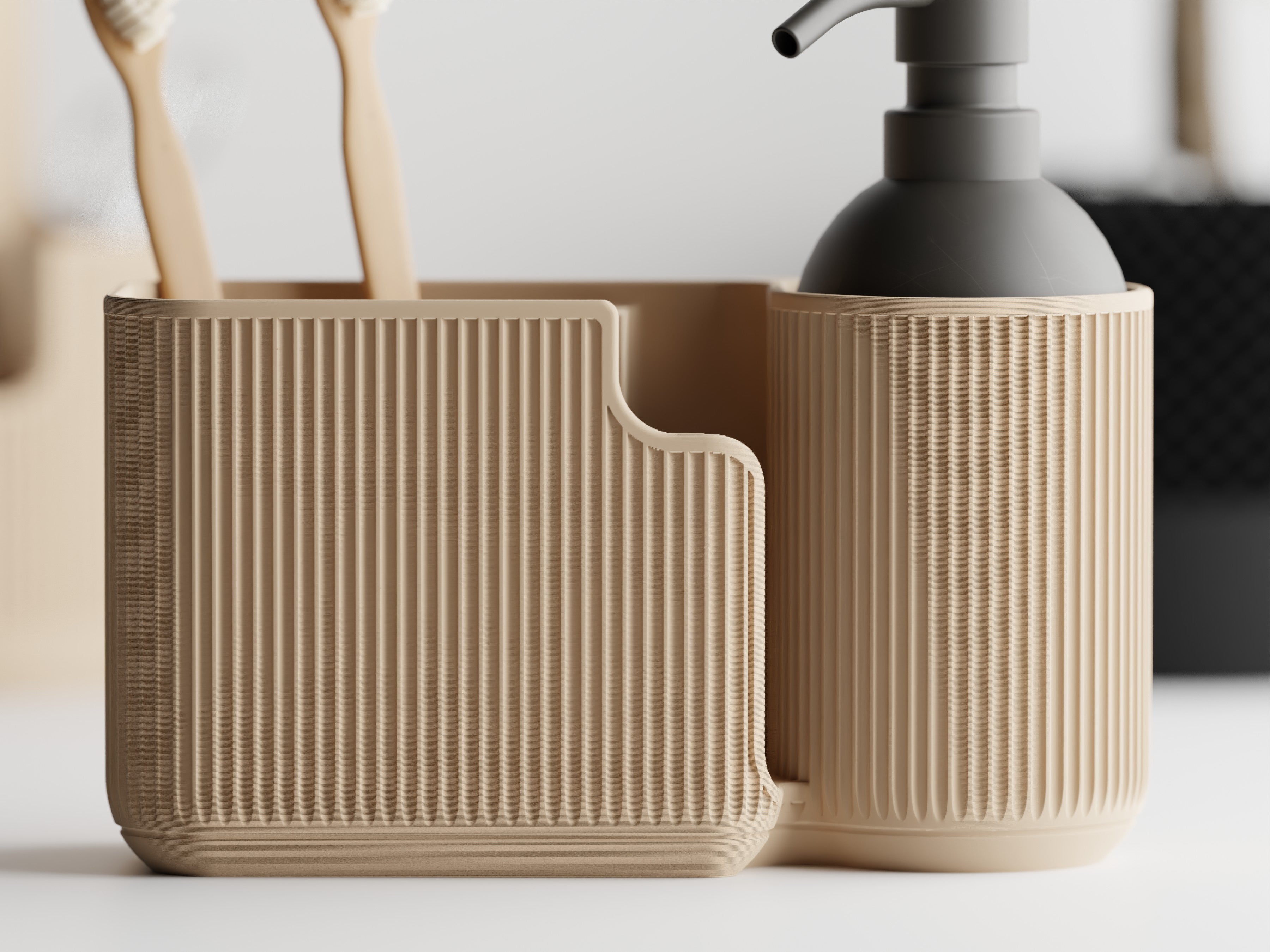 Duova – The Elegant Oval Organizer for Bath & Vanity