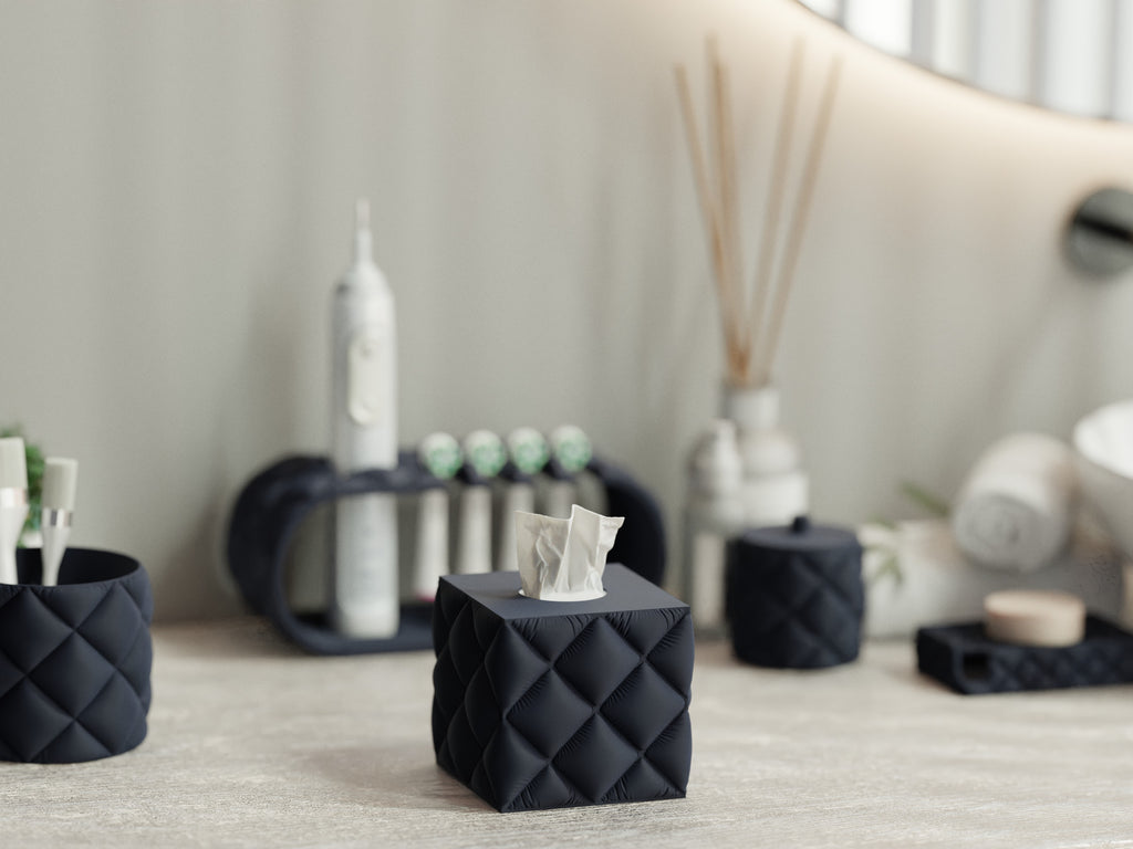 Inflated Cushy Collection – Complete Bathroom Accessories Pack