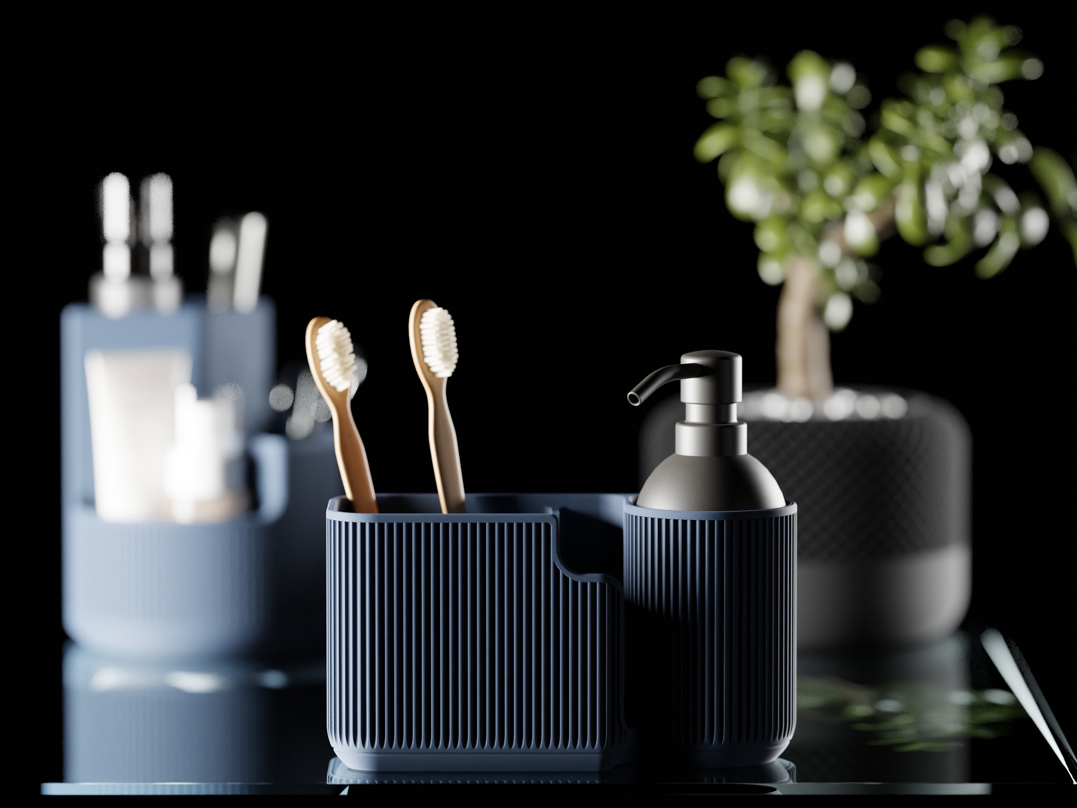 Duova – The Elegant Oval Organizer for Bath & Vanity