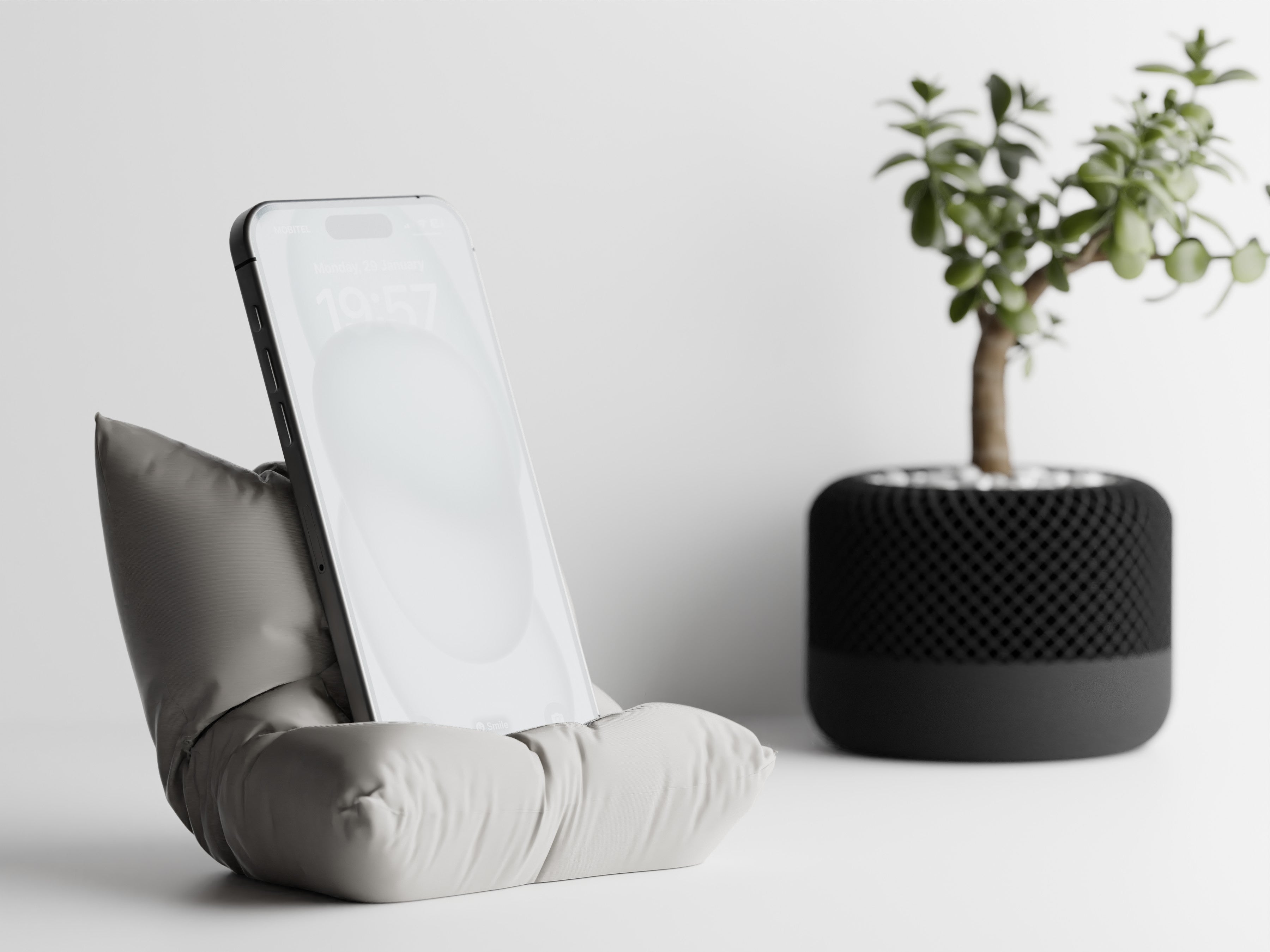 Cushy Collection – Inflated Phone Stand