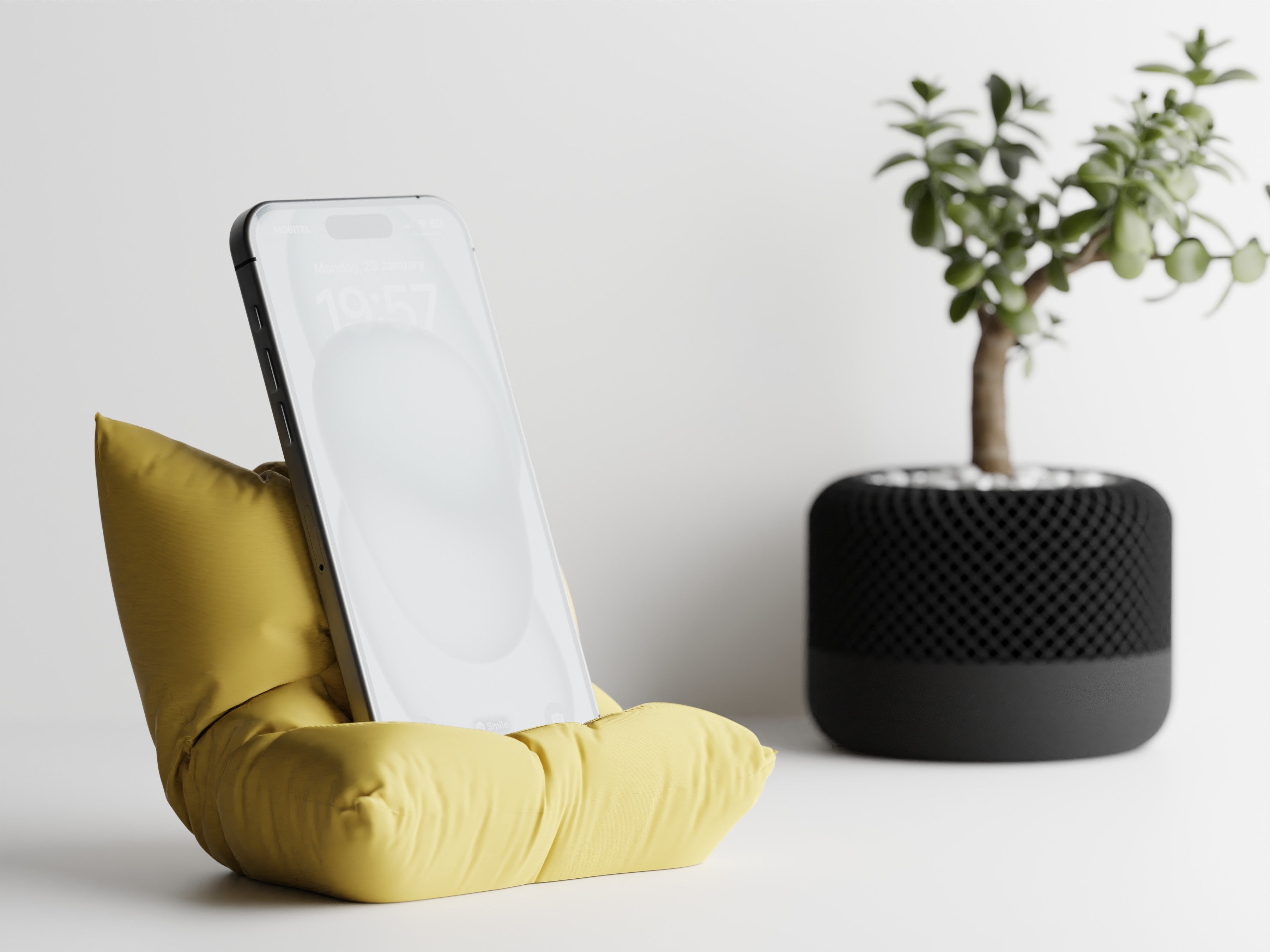 Cushy Collection – Inflated Phone Stand