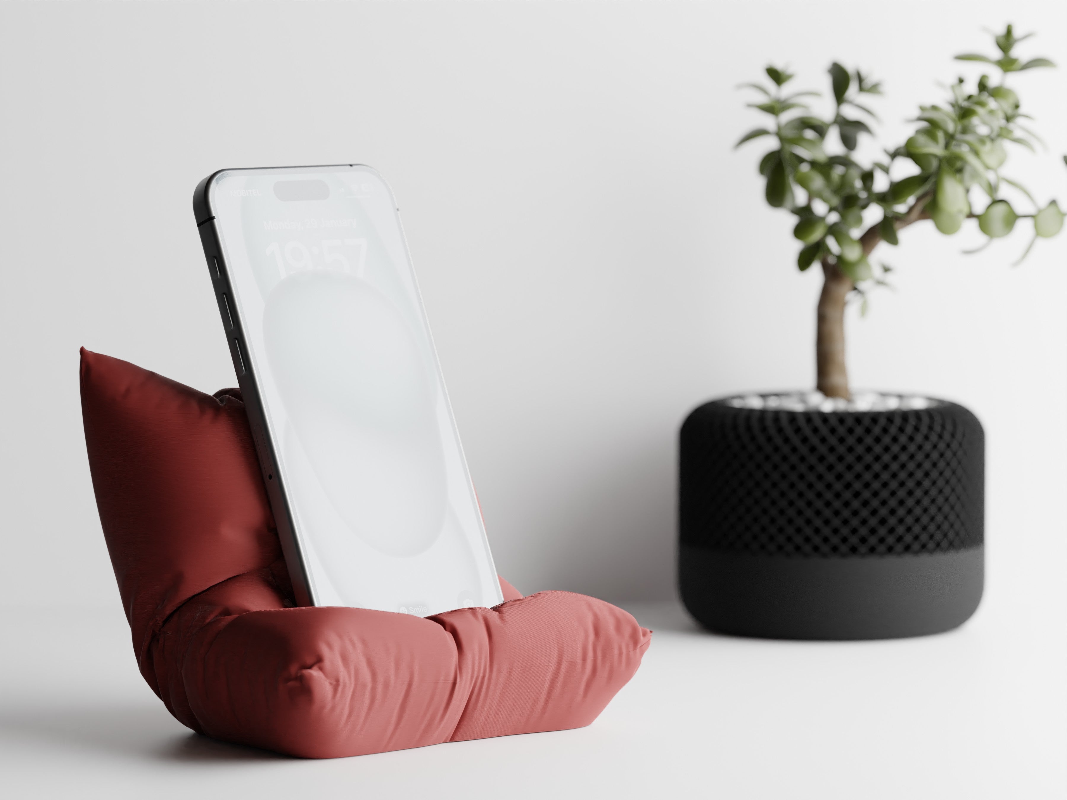 Cushy Collection – Inflated Phone Stand
