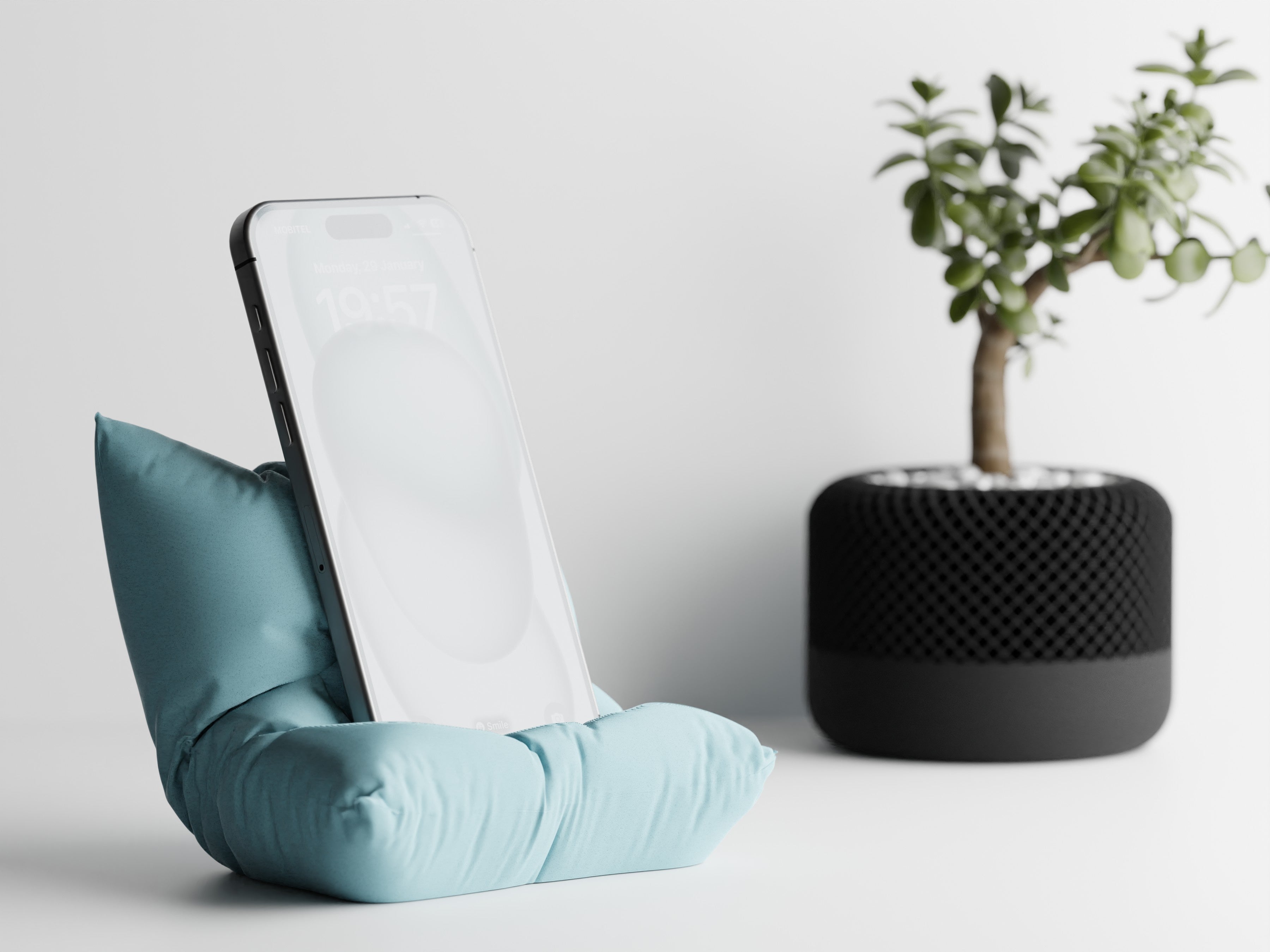 Cushy Collection – Inflated Phone Stand