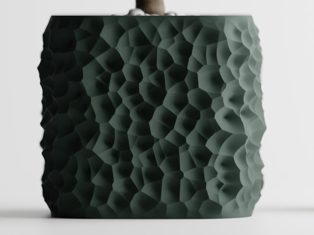 Tectura Planter Set – Sculpted Rockface Duo (300mm + 180mm)
