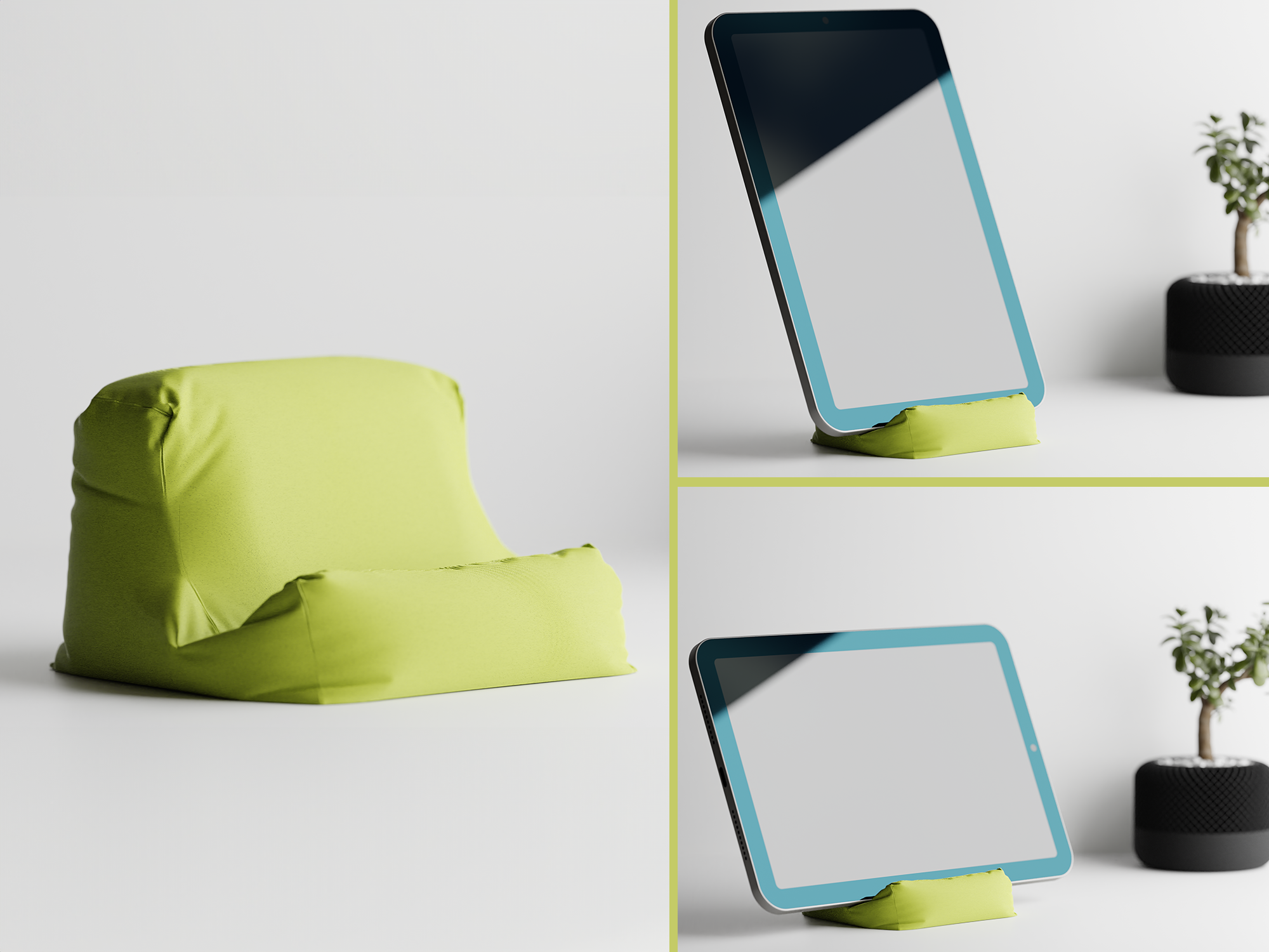 Cushy Collection – 3D Printed Tablet Beanbag Stand