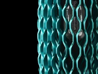 Glow Chain 3D-Printed Pendant Lamp
