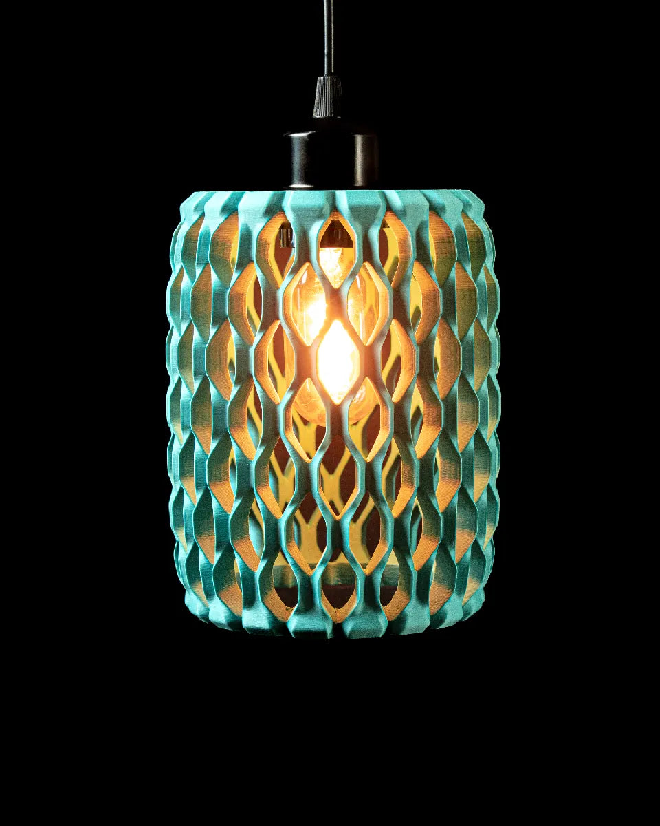 Glow Chain 3D-Printed Pendant Lamp