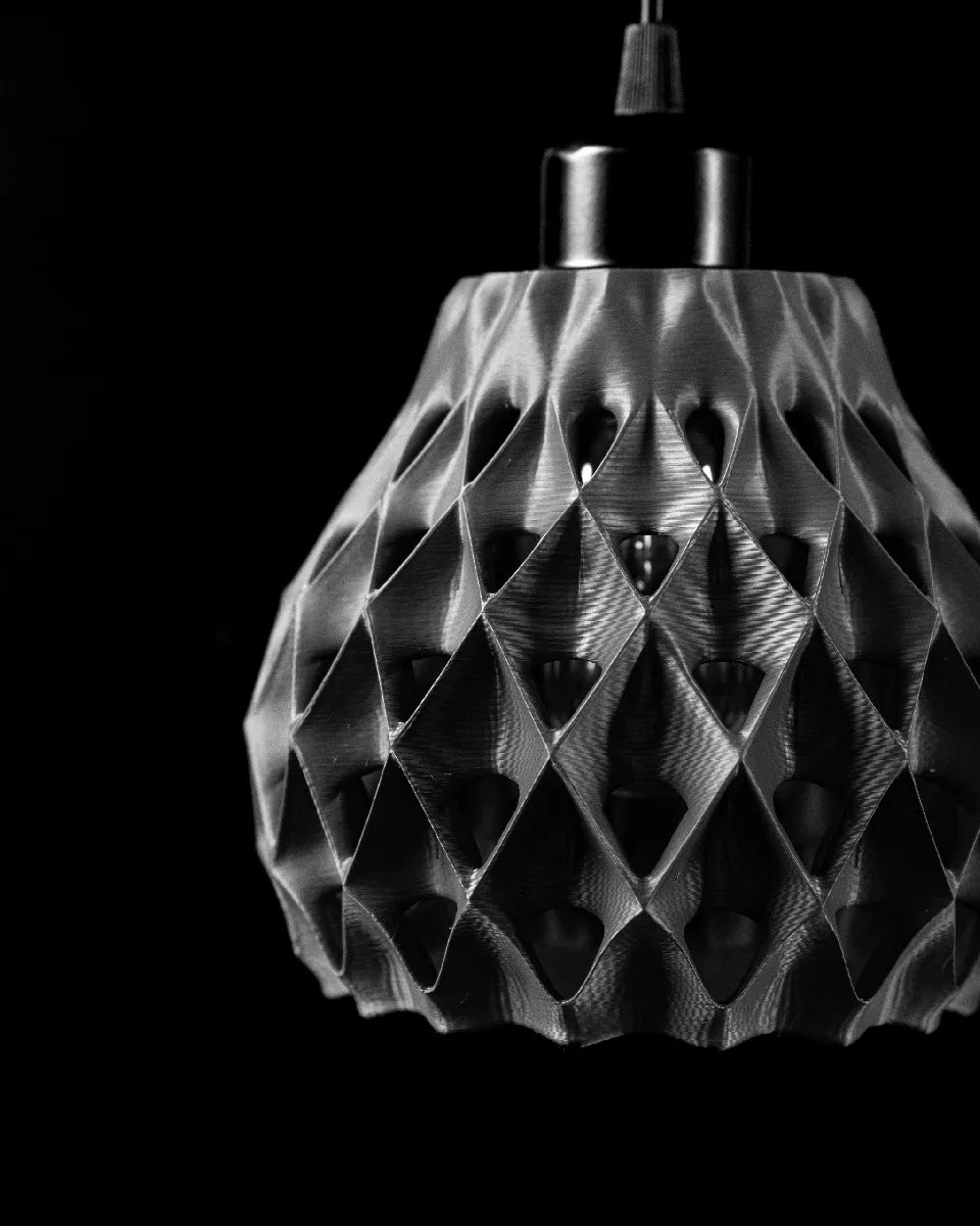🔻 Cone Pendant – 3D Printed Geometric Light Shade