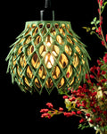 🌿 Verdant Bloom Pendant Lamp – 3D Printed Botanical Light Shade