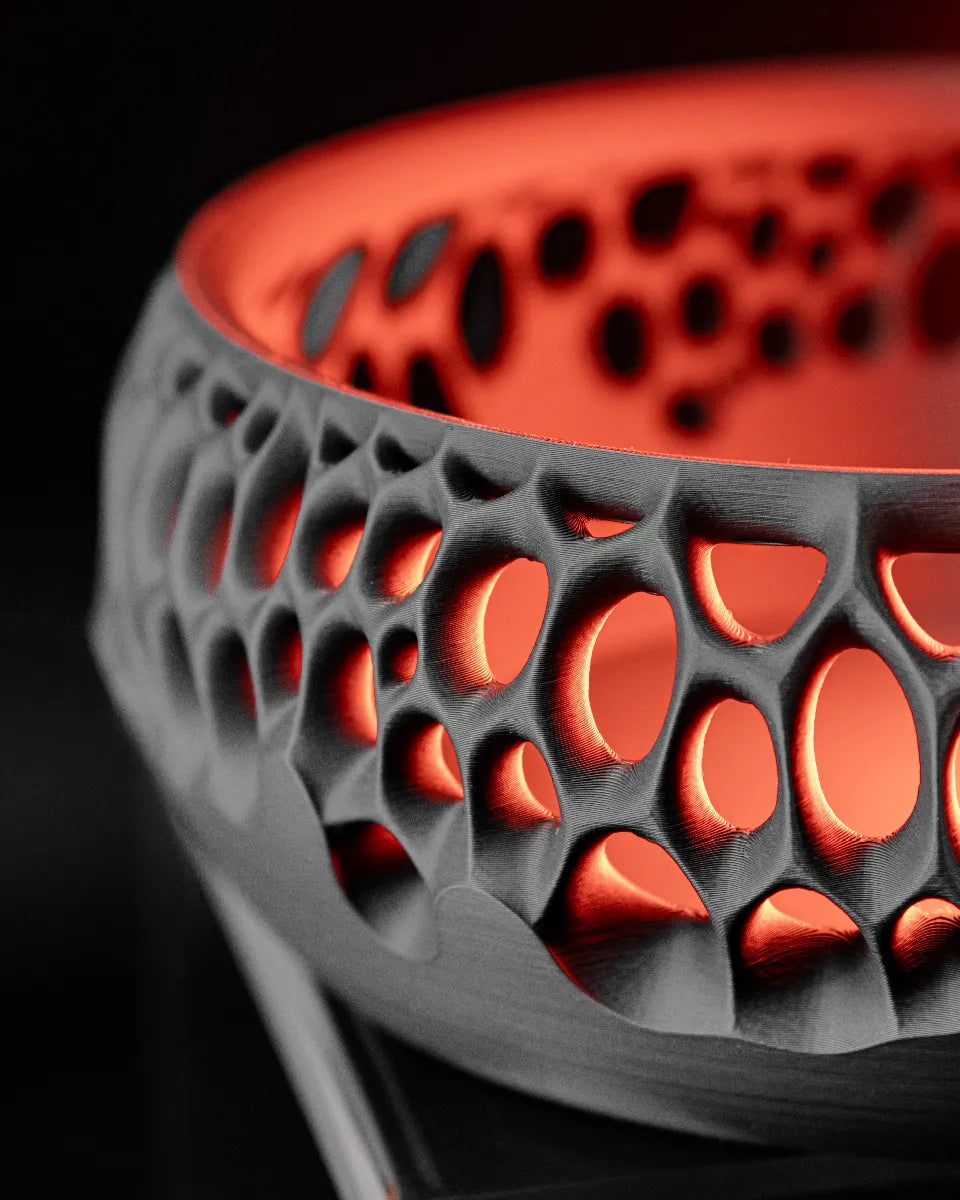 Obsidian Cell Catch-All – Engineered Elegance with an Organic Edge