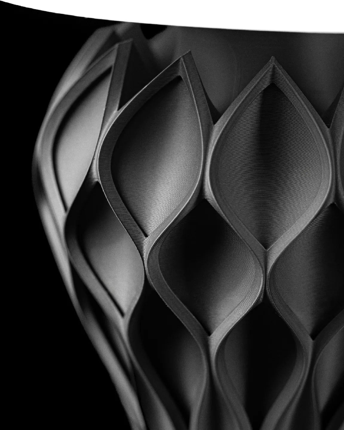 Breeze Lithophane Lamp – Sculpted Light in Motion