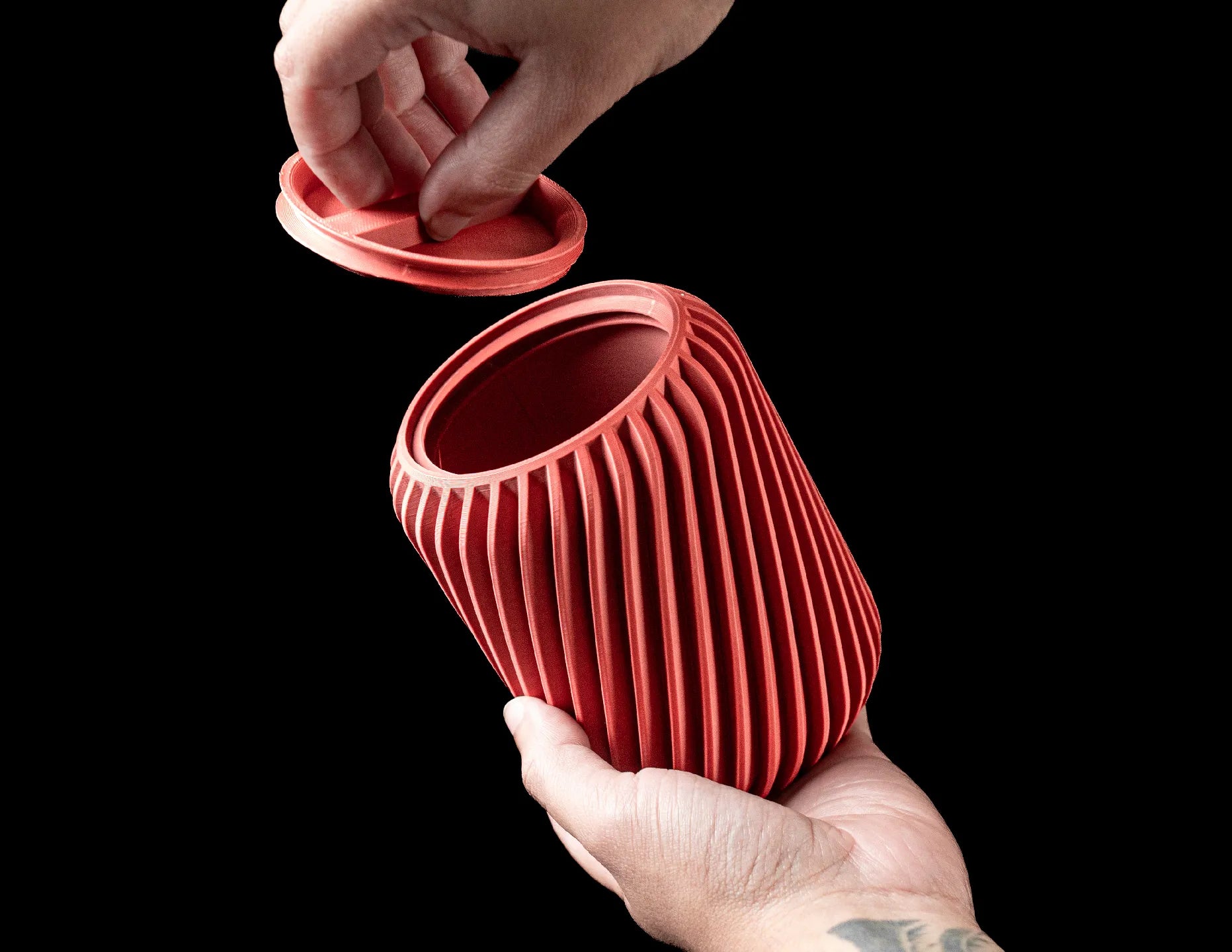 Ripple Canister Set – Sculptural Storage, Engineered to Last