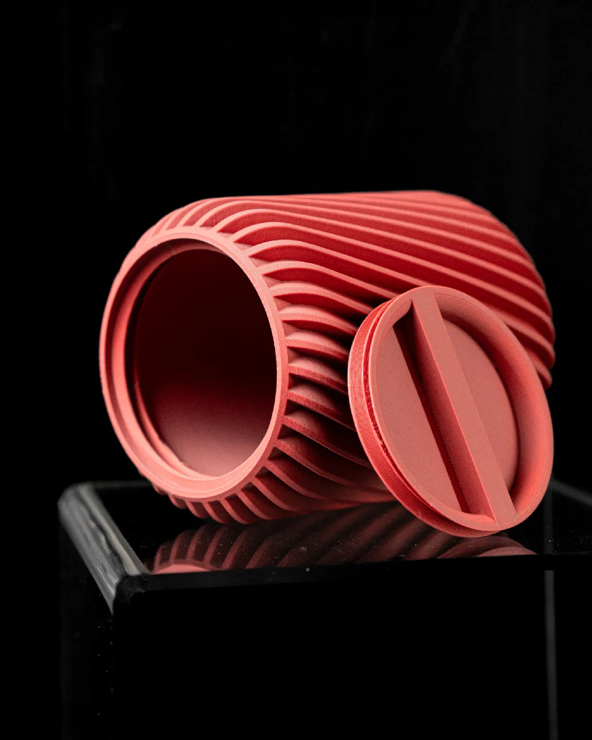 Ripple Canister Set – Sculptural Storage, Engineered to Last