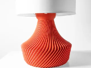 Helix Wave Lithophane Lamp