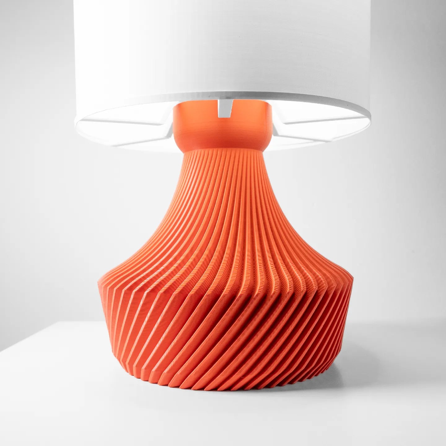 Helix Wave Lithophane Lamp