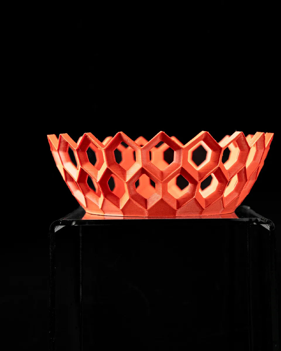 HexaBloom Bowl – Sculptural Geometry Meets Everyday Use