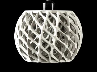 SpiralCell 3D-Printed Pendant Lamp