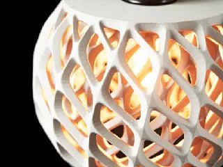 SpiralCell 3D-Printed Pendant Lamp