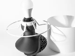 TwistHalo Lithophane Table Lamp Base