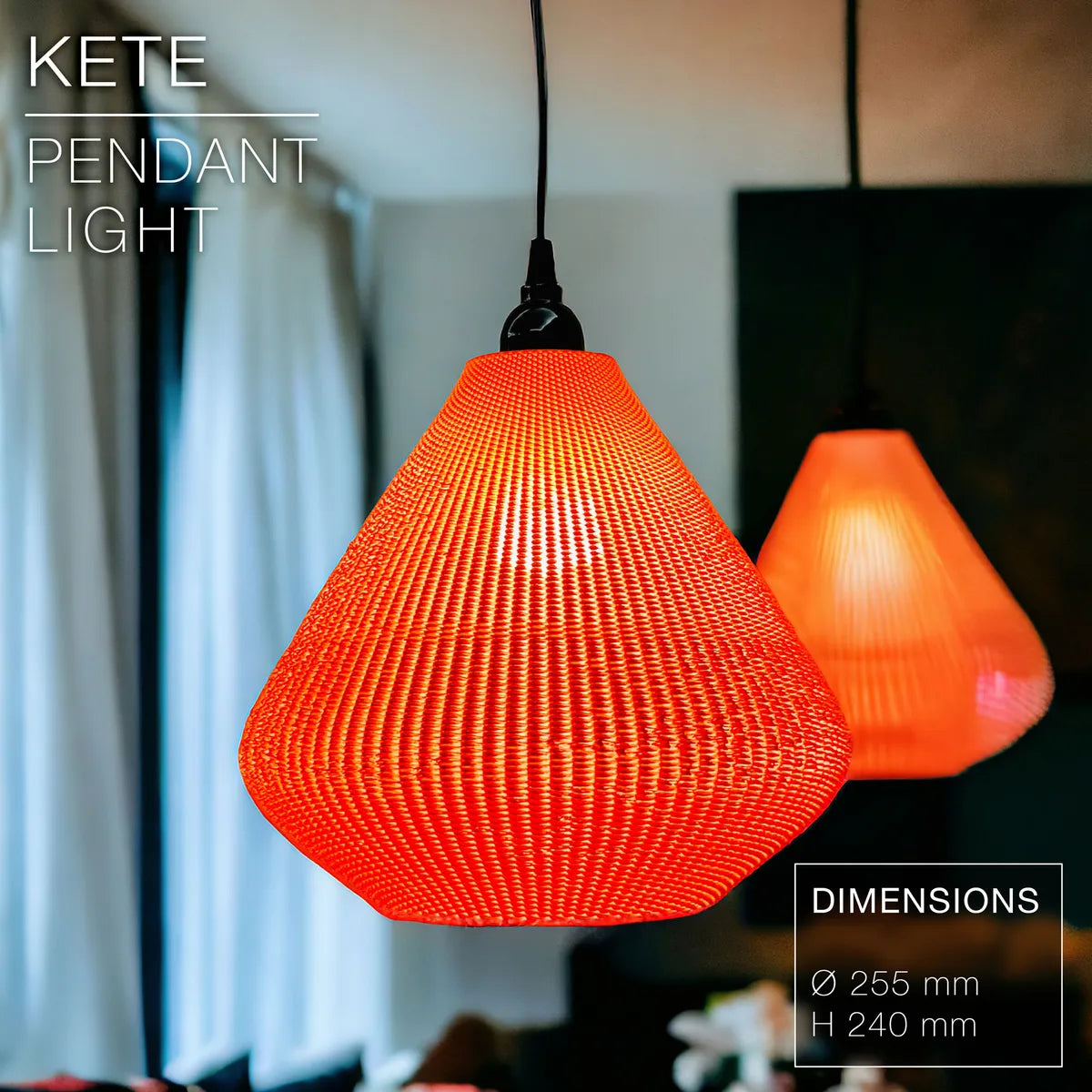 Kete Ripple Pendant Light