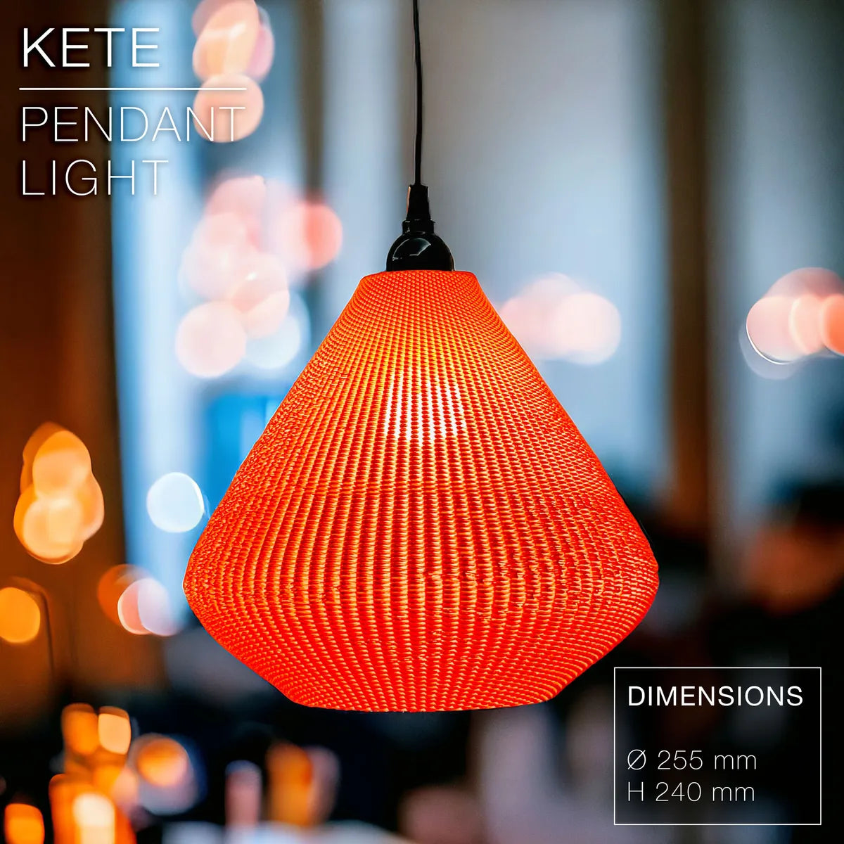 Kete Ripple Pendant Light