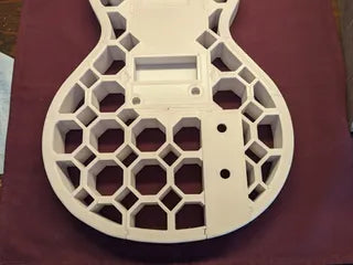 Honeycomb DIY Les Paul–Style Guitar Frame