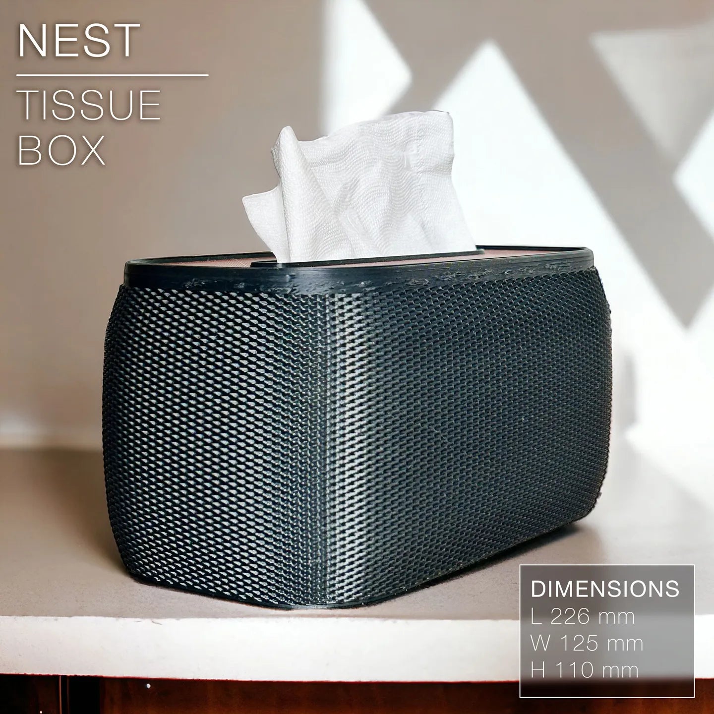 Nest Tissue Box – Sophistication in Every Swipe