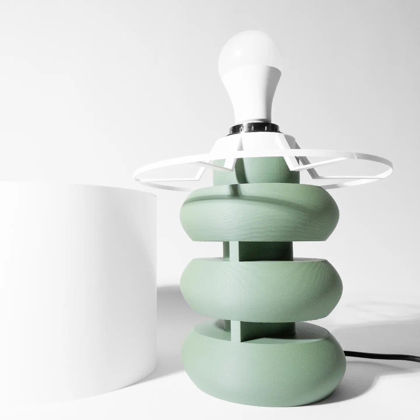 OVA Lamp – Customizable 3D-Printed Lithophane Accent Light