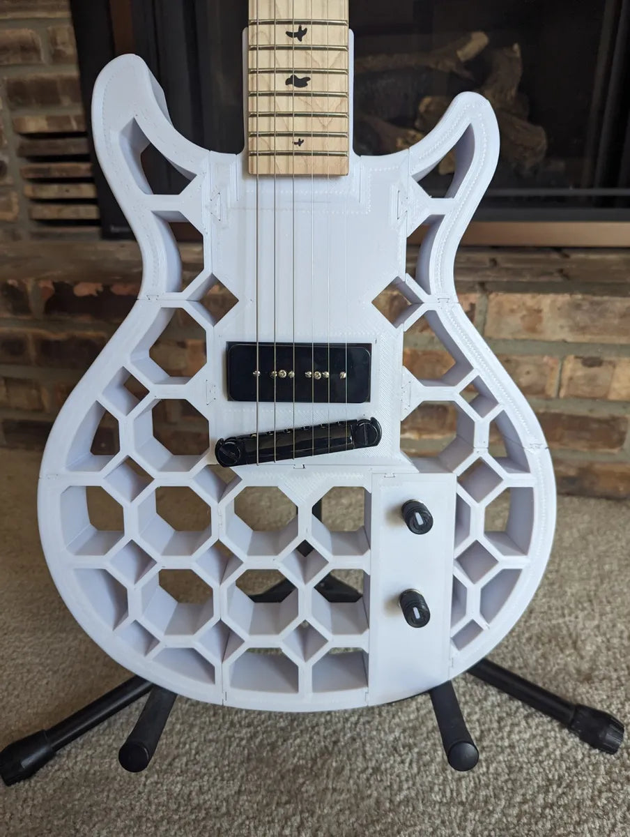 Honeycomb DIY Les Paul–Style Guitar Frame