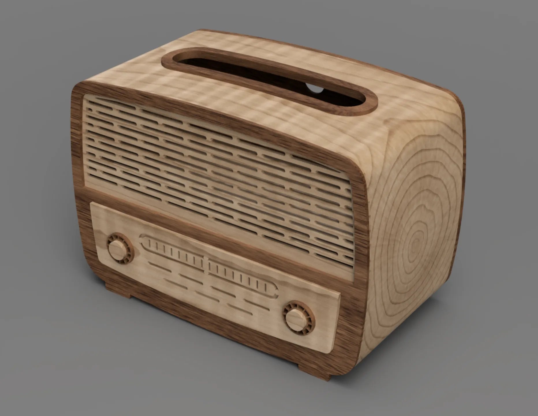 Retro Radio Tissue Box – Nostalgia with a Twist of Function