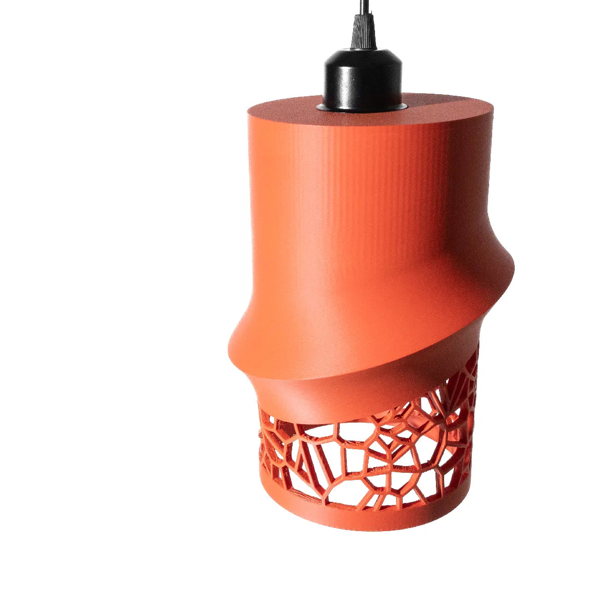 VoriTwist 3D-Printed Pendant Lamp
